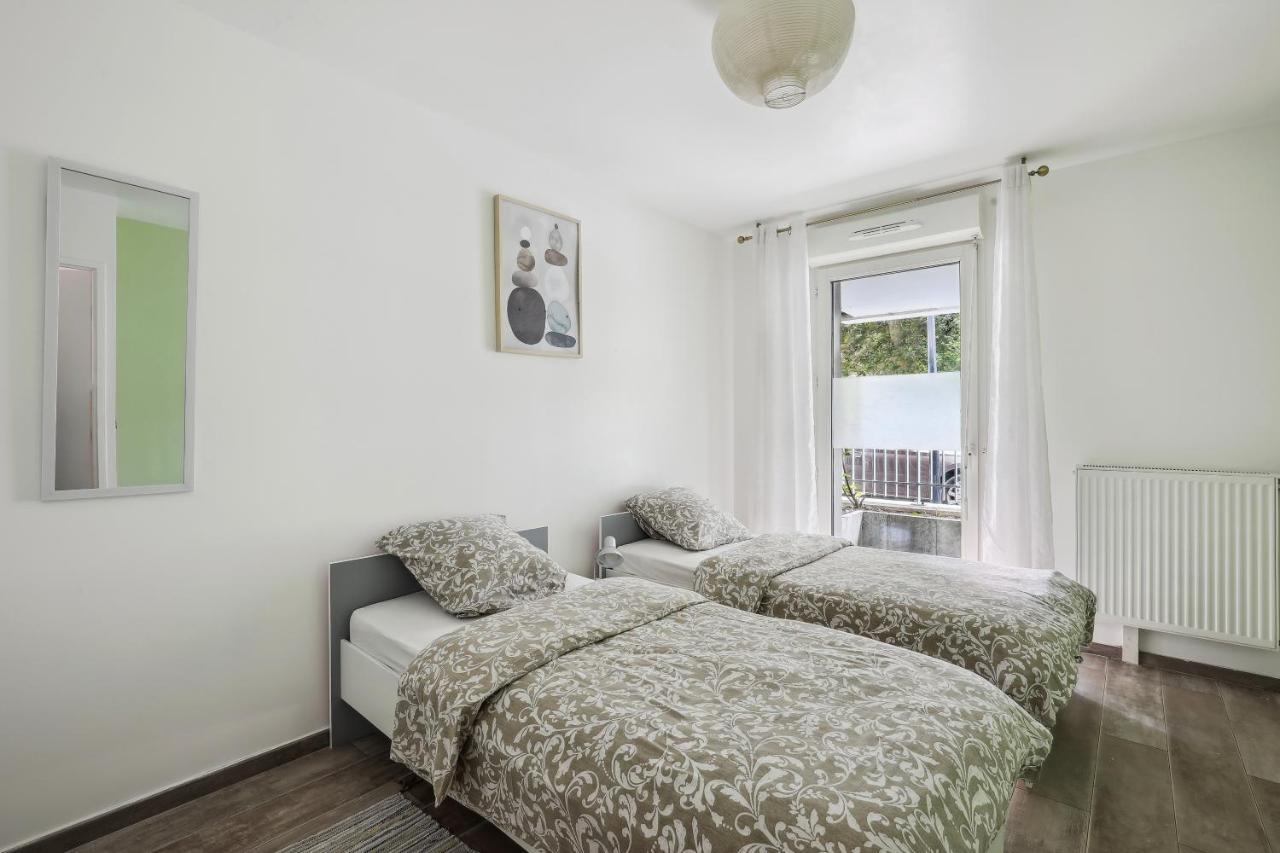 Apart-Chic-Les-Ulis With Balcon, Terrasse And Parking Les Ulis Exterior photo